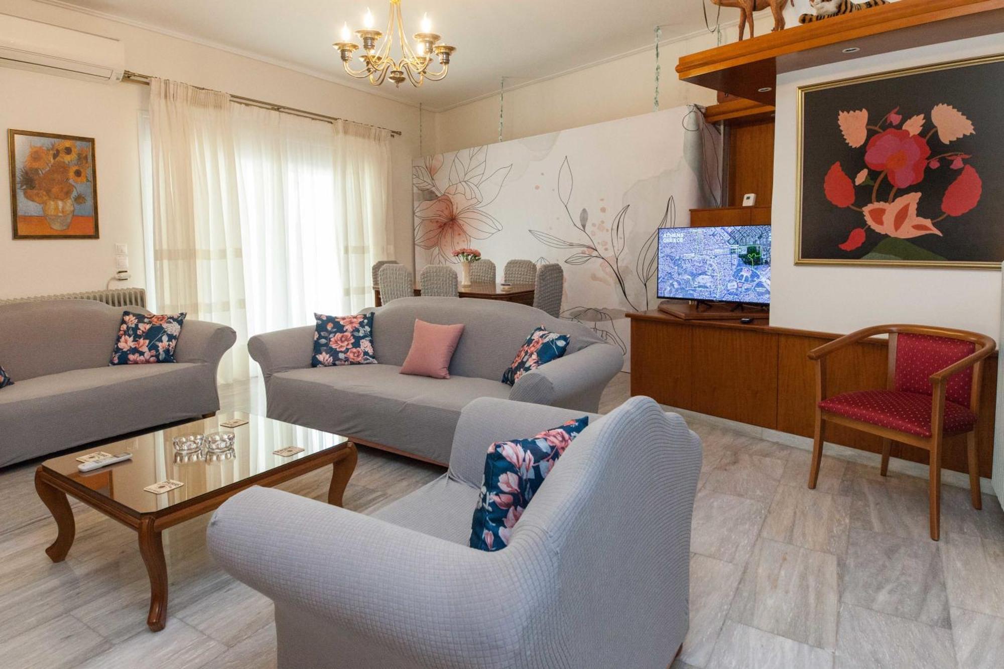 Classical 2 Bd Beauty Apt In Peaceful Chalandri Athen Exterior foto